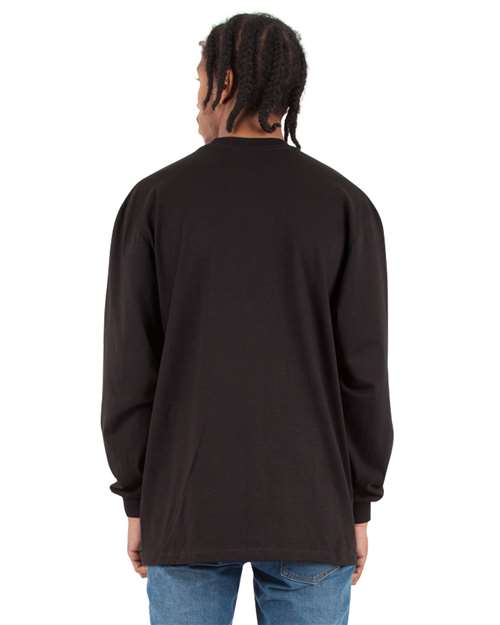 Unisex Max Heavyweight Long Sleeve Tee – On Model – Back