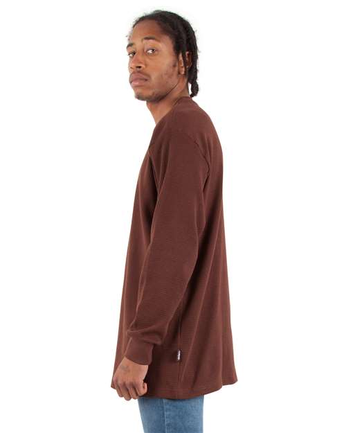 Unisex Heavyweight Thermal – On Model – Side