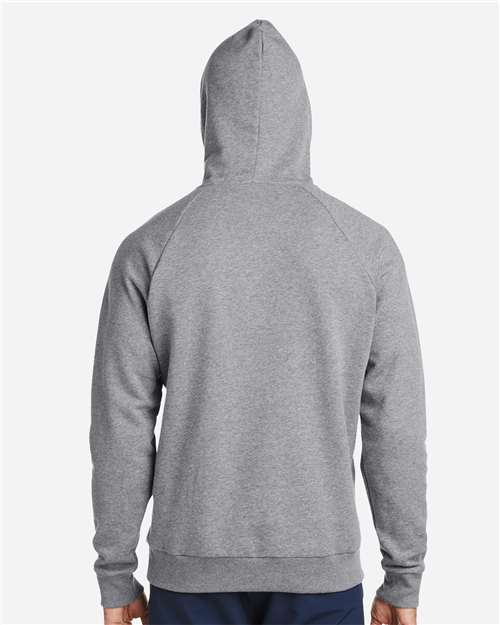 Men's Rival Fleece Hooded Sweatshirt – On Model – Back