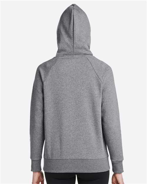 Women's Rival Fleece Hooded Sweatshirt – On Model – Back