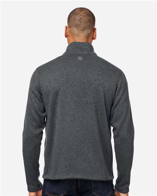 Men's Drop Line Half-Zip Jacket – On Model – Back
