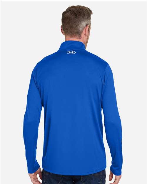 Men's Team Tech™ Quarter-Zip Pullover – On Model – Back