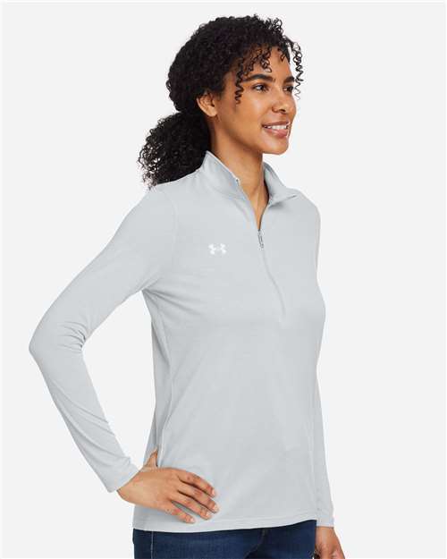 Women's Team Tech™ Half-Zip Pullover – On Model – Side