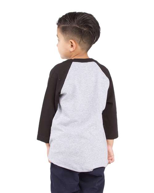 Youth Raglan Tee – On Model – Back
