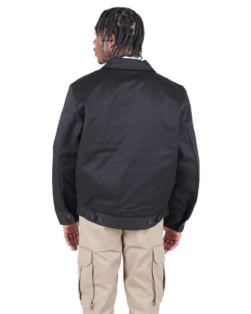 Unisex Mechanic Jacket – On Model – Back
