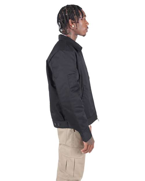 Unisex Mechanic Jacket – On Model – Side