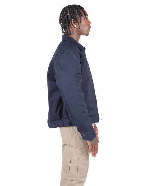 Unisex Mechanic Jacket – On Model – Side