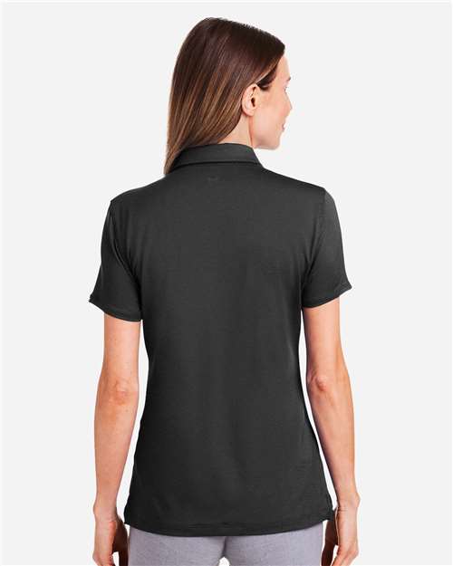 Women's Recycled Polo – On Model – Back