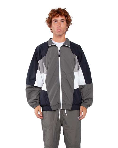 Unisex Nylon Track Jacket
