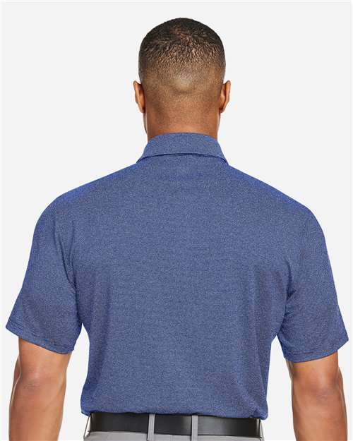 Men's Destin Drive "UA Playoff Team Stripe" Performance Polo – On Model – Back