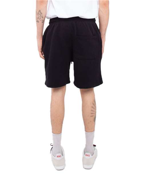 Unisex Garment-Dyed Shorts – On Model – Back