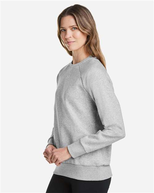 Women's Rival Fleece Crewneck Sweatshirt – On Model – Side