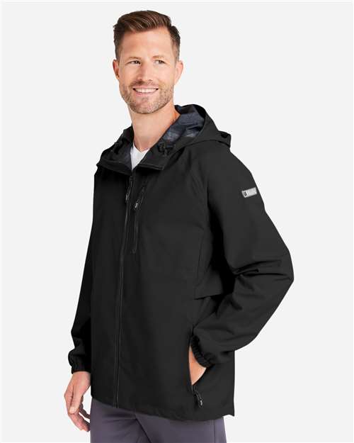 Men's Rover Rain Jacket – On Model – Side