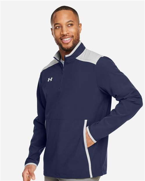 Men's Motivate 3.0 Quarter-Zip Pullover – On Model – Side