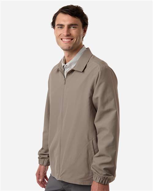 Men's Lifestyle Full-Zip Jacket – On Model – Side