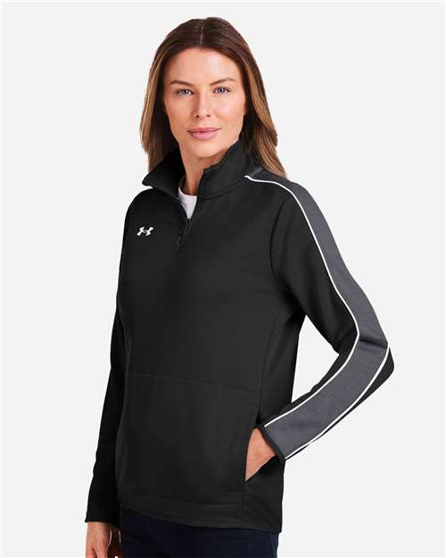 Women's Command 2.0 Quarter-Zip Pullover – On Model – Side