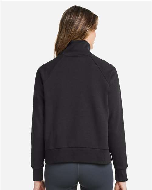 Women's Rival Fleece Half-Zip Pullover – On Model – Back