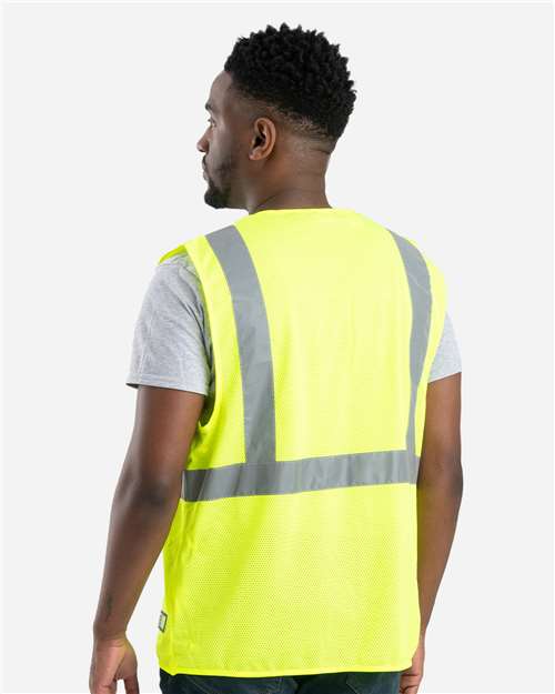 Men's Hi-Vis Class 2 Economy Vest – On Model – Back