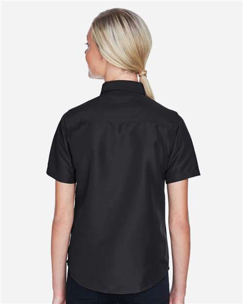 Women's Key West Short Sleeve Performance Staff Shirt – On Model – Back