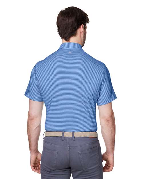 Men's Bradley Stripe Sankaty Polo – On Model – Back