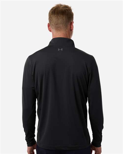 Men's Drive Quarter-Zip Pullover – On Model – Back