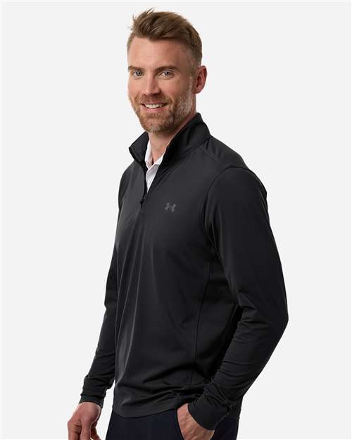 Men's Drive Quarter-Zip Pullover – On Model – Side