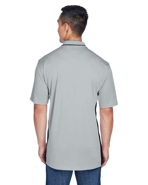 Men's Cool & Dry Sport Two-Tone Polo – On Model – Back