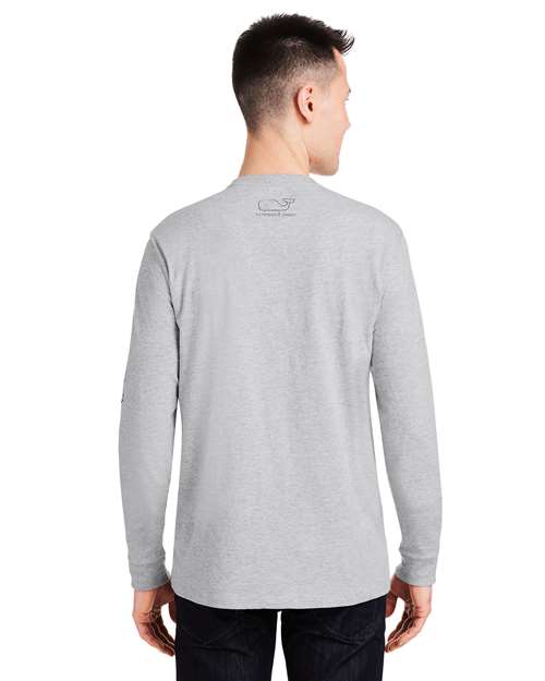 Unisex Long Sleeve Pocket T-Shirt – On Model – Back