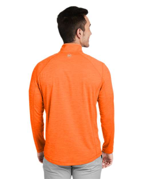 Men's Sankaty Quarter-Zip Pullover – On Model – Back