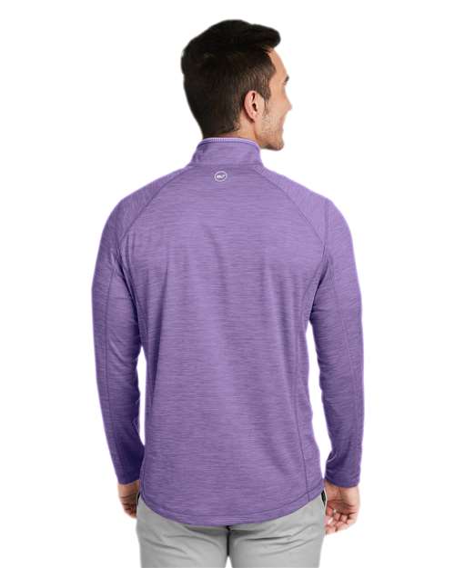 Men's Sankaty Quarter-Zip Pullover – On Model – Back