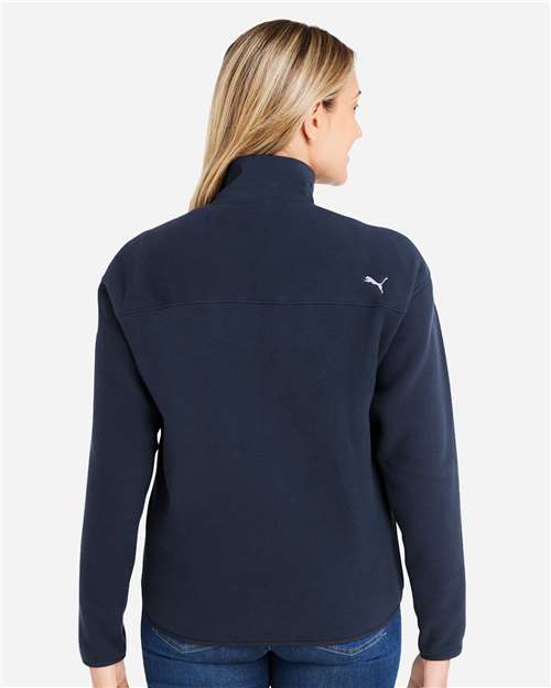Women's Charley Fleece Full-Zip Jacket – On Model – Back