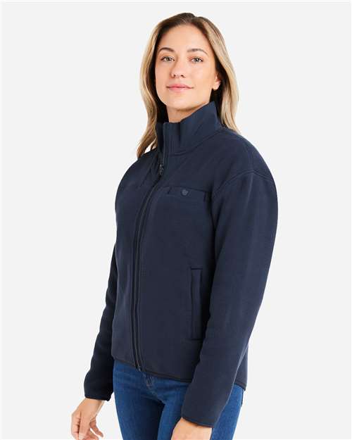 Women's Charley Fleece Full-Zip Jacket – On Model – Side