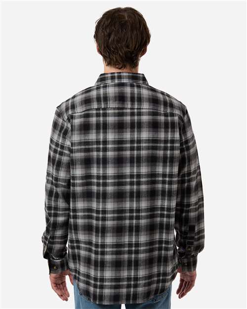 Men's Cornell Woods™ Flannel Shirt – On Model – Back