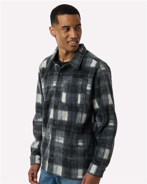 Men's Steens Mountain™ Printed Shirt Jacket II – On Model – Side