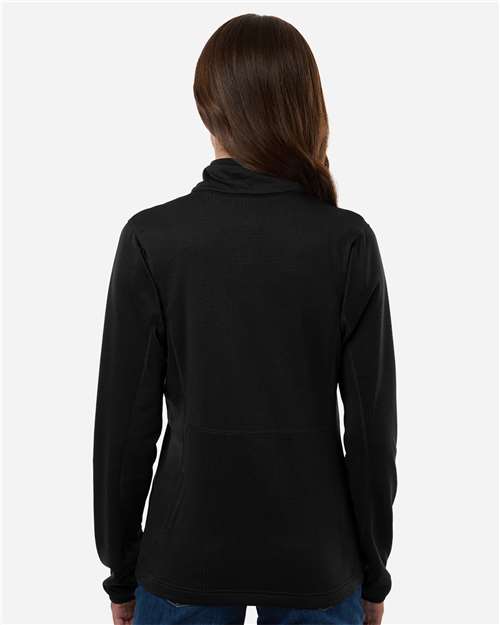 Women's Essential Hike™ Grid Fleece Half-Zip Pullover – On Model – Back