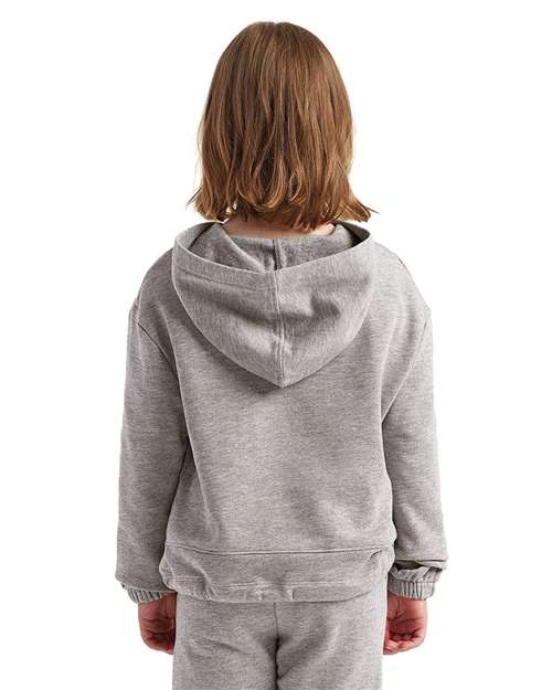 Youth Maria Hooded Sweatshirt – On Model – Back