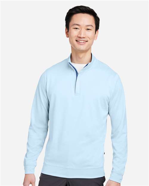 Men's McKinnon Quarter-Zip Pullover – On Model