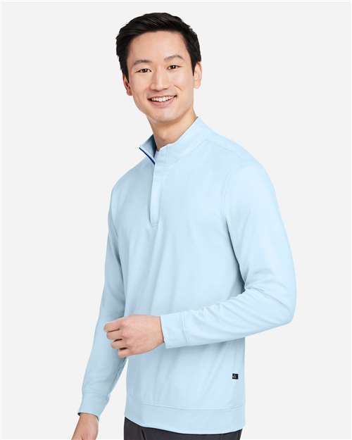 Men's McKinnon Quarter-Zip Pullover – On Model – Side