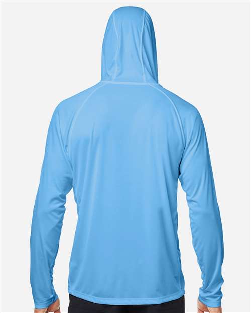 Men's LoPro Pursuit Long Sleeve Hooded T-Shirt – On Model – Back