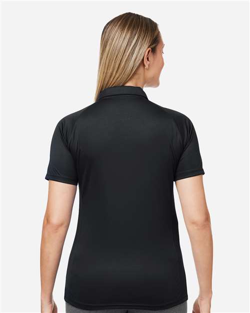 Women’s LoPro Solid Performance Polo – On Model – Back