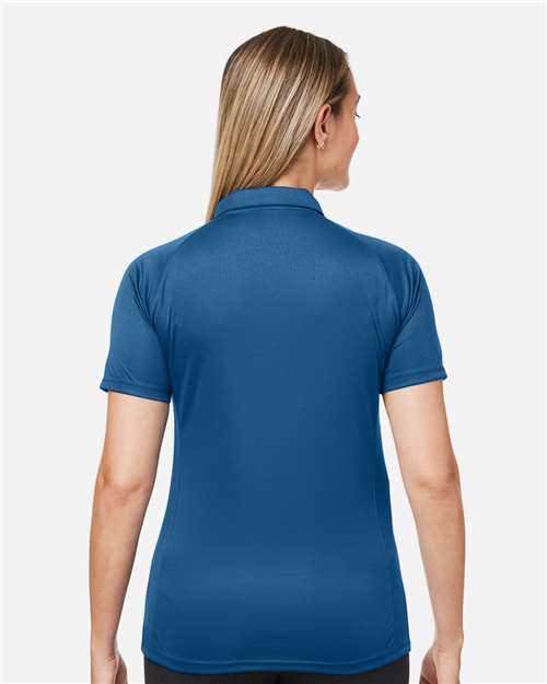 Women’s LoPro Solid Performance Polo – On Model – Back
