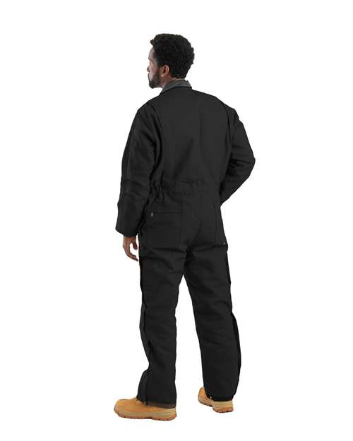 Men's Heritage Tall Duck Insulated Coverall – On Model – Back