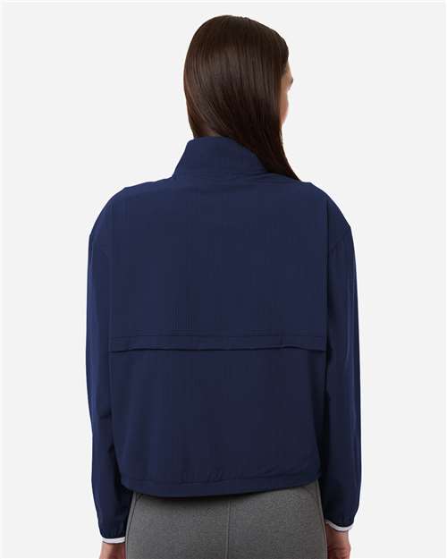 Women's Go-To Quarter-Zip Jacket – On Model – Back