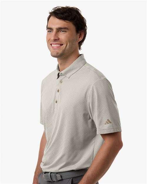 Men's Ultimate365 Jacquard Polo – On Model – Side