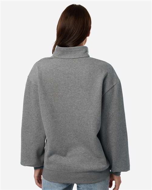 Women's Aldermore Half-Zip Pullover – On Model – Back