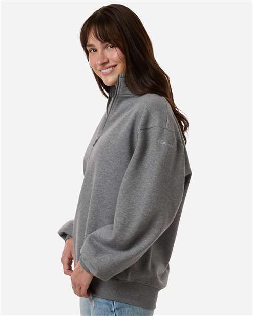 Women's Aldermore Half-Zip Pullover – On Model – Side