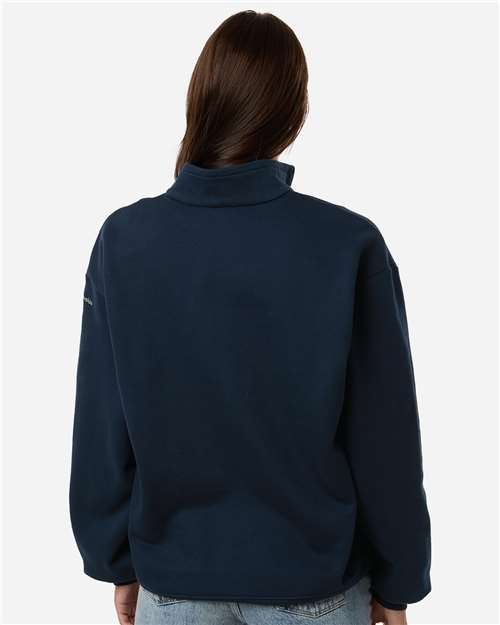 Women's Aldermore Half-Zip Pullover – On Model – Back