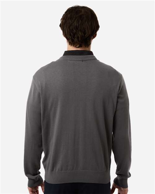 Men's New Classics V-Neck Sweater – On Model – Back