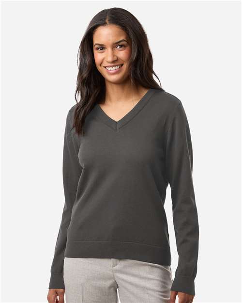 Women's New Classics V-Neck Sweater – On Model