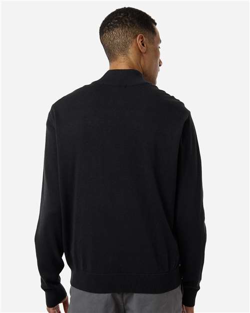 Men's New Classics Quarter-Zip Sweater – On Model – Back